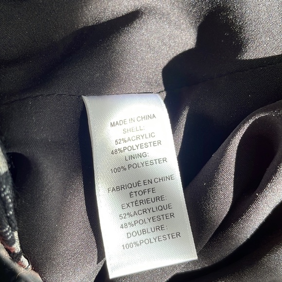 Cece by Cynthia Steffe Animal Print Metallic Shimmer Mini Cocktail dress - Picture 8 of 8